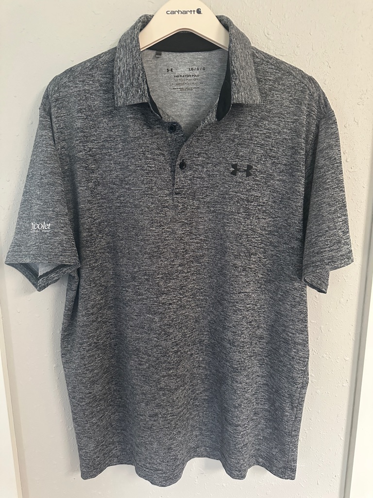 Under Armour Men’s Gray Heather Performance Polo